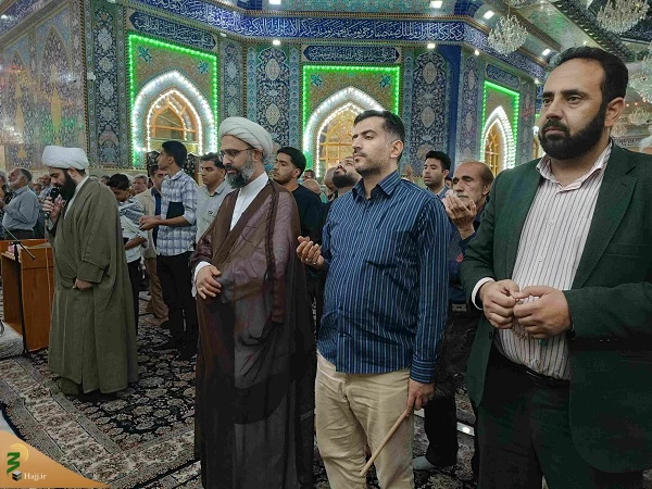 ندبه این هفته در در جوار حرم امام حسین (ع) رنگ و بوی رضوی داشت 2