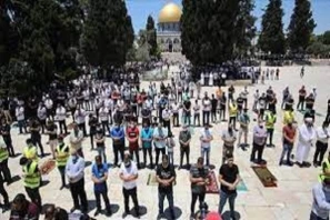 ۶۵ هزار نفر در مسجدالاقصی نماز جمعه اقامه کردند