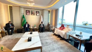 وصل رئیس بعثة الحجاج الإیرانیین إلى المدینة المنورة. 2