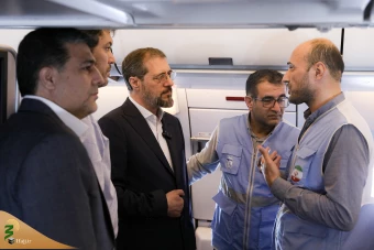 عزیمت سرپرست حجاج ایرانی و رئیس سازمان حج و زیارت به سرزمین وحی 11