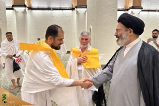 آغاز اعمال حج زائران ایرانی؛ بیش از ۱۸۰۰ زائر در مسجد شجره محرم شدند 5