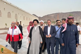 آغاز اعمال حج زائران ایرانی؛ بیش از ۱۸۰۰ زائر در مسجد شجره محرم شدند 11