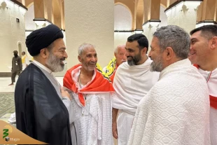 رئیس بعثة الحجاج الإیرانیین فی مسجد الشجرة: کانت الخدمات المقدمة للحجاج حتى الآن مرضیة. 7