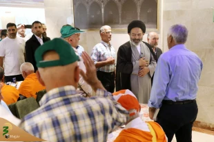 بازدید سرپرست حجاج ایرانی از روند خدمات رسانی در هتل جلنار طیبه مدینه 6