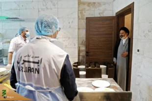 بازدید سرپرست حجاج ایرانی از روند خدمات رسانی در هتل جلنار طیبه مدینه 7