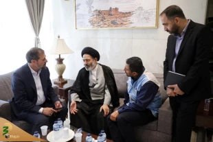 بازدید سرپرست حجاج ایرانی از روند خدمات رسانی در هتل جلنار طیبه مدینه 10