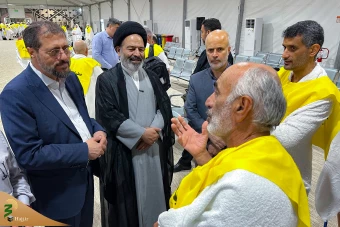 بازدید میدانی سرپرست حجاج ایرانی از روند اعزام زائران به مکه 2