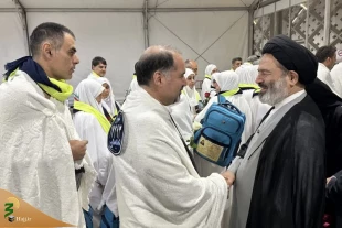 زیارة میدانیة لرئیس بعثة الحجاج الإیرانیین لسیر عملیة إیفاد الزوار إلى مکة المکرمة / ترحیب واسع من الزوار بتحسین ظروف الإیفاد 4
