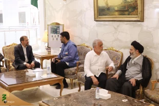 گفتگوی صمیمانه و طولانی سرپرست حجاج ایرانی با زائران در هتل مدینه الجدیده + فیلم و عکس 3