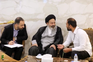 گفتگوی صمیمانه و طولانی سرپرست حجاج ایرانی با زائران در هتل مدینه الجدیده + فیلم و عکس 6