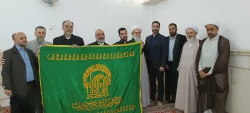 استقبال از پرچم حرم رضوی