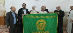 استقبال از پرچم حرم رضوی