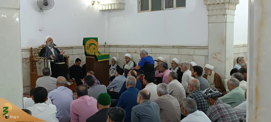 استقبال از پرچم حرم رضوی