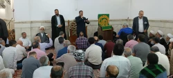 استقبال از پرچم حرم رضوی
