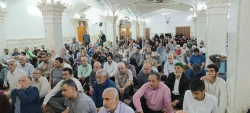 استقبال از پرچم حرم رضوی