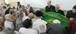 استقبال از پرچم حرم رضوی