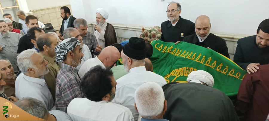 استقبال از پرچم حرم رضوی