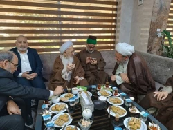 استقبال با شکوه از آیت‌الله عبدالله جوادی آملی در کربلای معلی  2