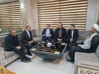 استقبال با شکوه از آیت‌الله عبدالله جوادی آملی در کربلای معلی  4