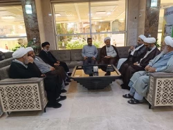 استقبال با شکوه از آیت‌الله عبدالله جوادی آملی در کربلای معلی  3