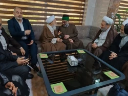استقبال با شکوه از آیت‌الله عبدالله جوادی آملی در کربلای معلی  7