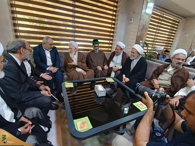 استقبال با شکوه از آیت‌الله عبدالله جوادی آملی در کربلای معلی  8