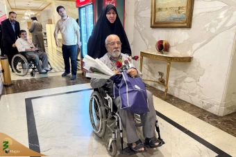 
ورود کاروان جانبازان به مدینه النبی
 4