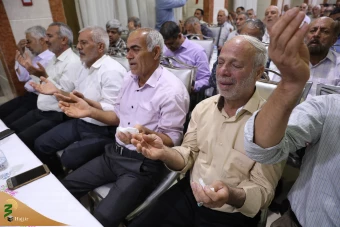  مراسم دعای کمیل زائران ایرانی در مدینه منوره  10