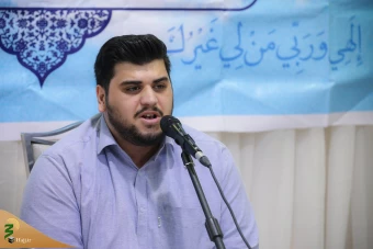  مراسم دعای کمیل زائران ایرانی در مدینه منوره  6