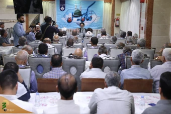  مراسم دعای کمیل زائران ایرانی در مدینه منوره  13