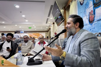  مراسم دعای کمیل زائران ایرانی در مدینه منوره  25