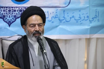  مراسم دعای کمیل زائران ایرانی در مدینه منوره  7