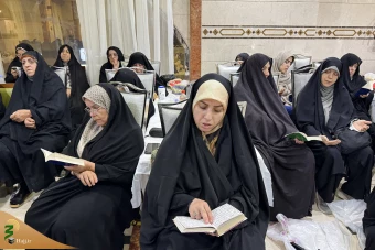  مراسم دعای کمیل زائران ایرانی در مدینه منوره  35