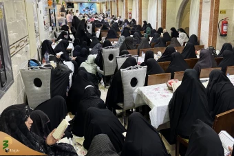  مراسم دعای کمیل زائران ایرانی در مدینه منوره  36