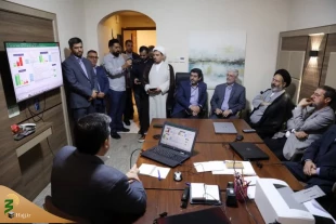رئیس الحجاج الإیرانیین یزور مقر منظمة الحج فی المدینة المنورة / تم حل مشکلة الحج الجماعی إلى روضة رضوان 2
