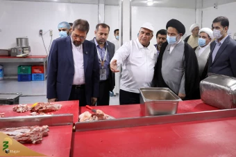 بازدید از آشپزخانه های حجاج ایران در مدینه منوره 6