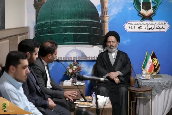 دیدار با جمعی از قاریان گروه نور حج تمتع ۱۴۰۴ 5