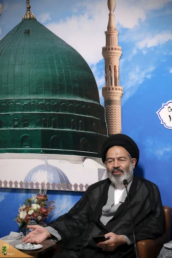 دیدار با جمعی از قاریان گروه نور حج تمتع ۱۴۰۴ 17