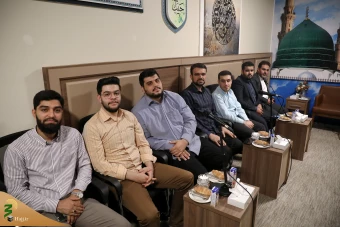دیدار با جمعی از قاریان گروه نور حج تمتع ۱۴۰۴ 10