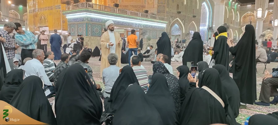  معرفی اماکن مقدس در حرم امام علی (ع) 2