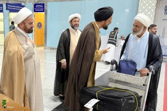 ورود نمایندگان دفاتر آیات و مراجع عظام تقلید به مدینه 17