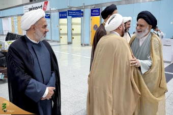 ورود نمایندگان دفاتر آیات و مراجع عظام تقلید به مدینه 6