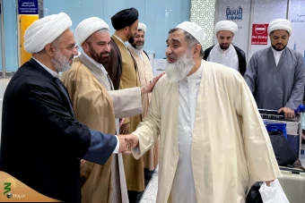 ورود نمایندگان دفاتر آیات و مراجع عظام تقلید به مدینه 24