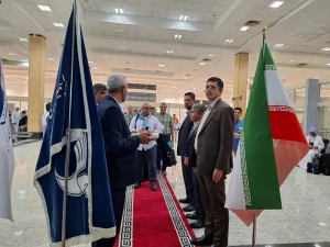اعزام نخسین گروه زائران حج تمتع از فرودگاه اهواز