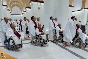 جانبازان سرافراز با احرام عشق راهی بیت الله الحرام شدند 2