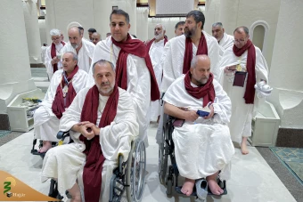 جانبازان سرافراز با احرام عشق راهی بیت الله الحرام شدند 11