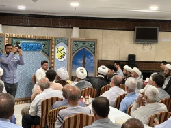 طنین روضه غربت امام رضا(ع)در مدینه منوره 9