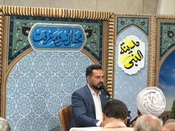 طنین روضه غربت امام رضا(ع)در مدینه منوره 11