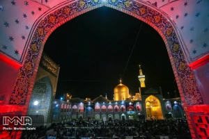 مراسم عزاداری شهادت امام رضا(ع) در بیت امام راحل (ره)
