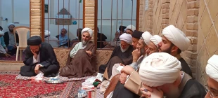 مراسم عزاداری شهادت امام رضا(ع) در بیت امام راحل (ره) 2